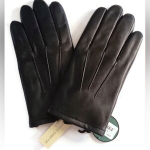 GlovesClassic Black Leather Men's Gloves